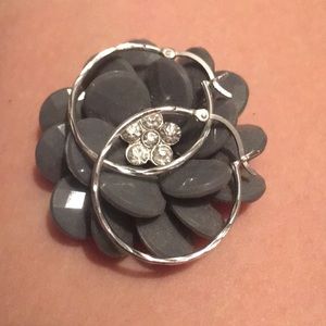 sterling silver hoops